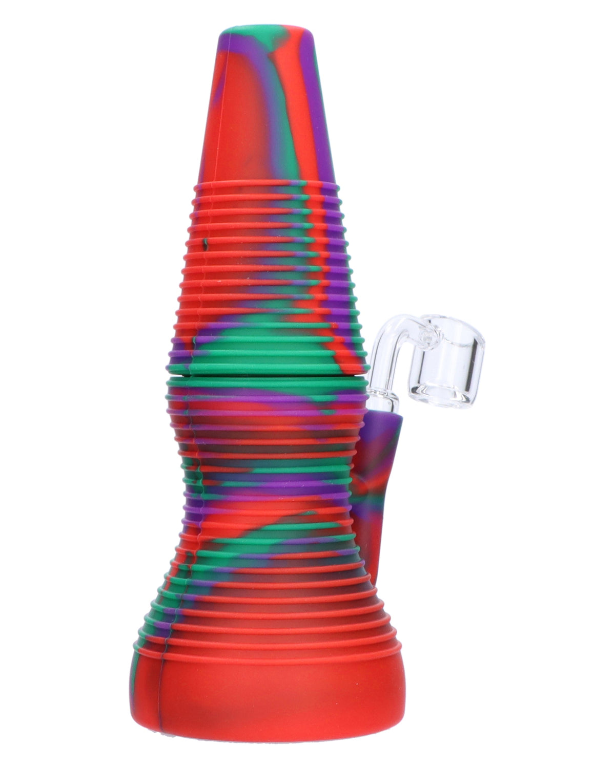 Silicone Dab Rig w/Banger-Purp - view 2