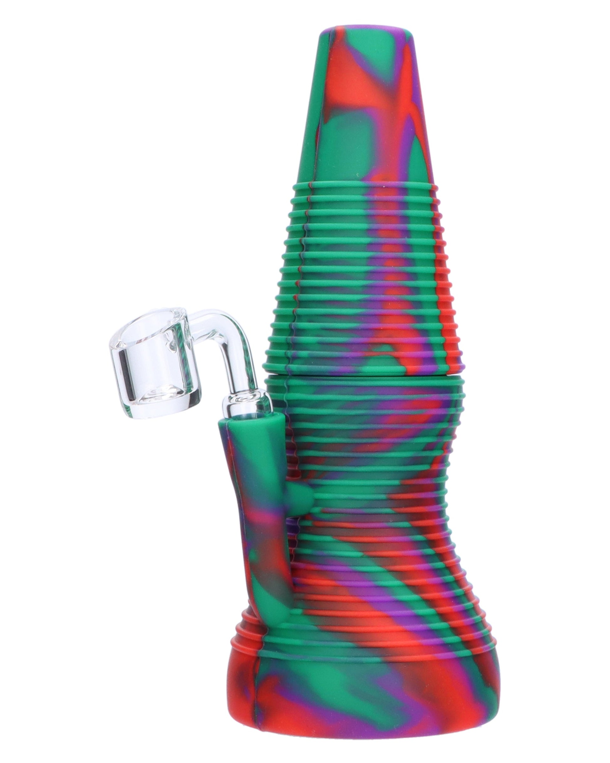 Silicone Dab Rig w/Banger-Purp - view 4