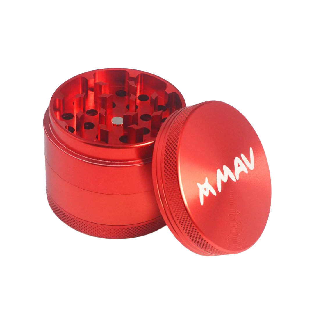 Red MAV 4-Piece Grinder - East Loud