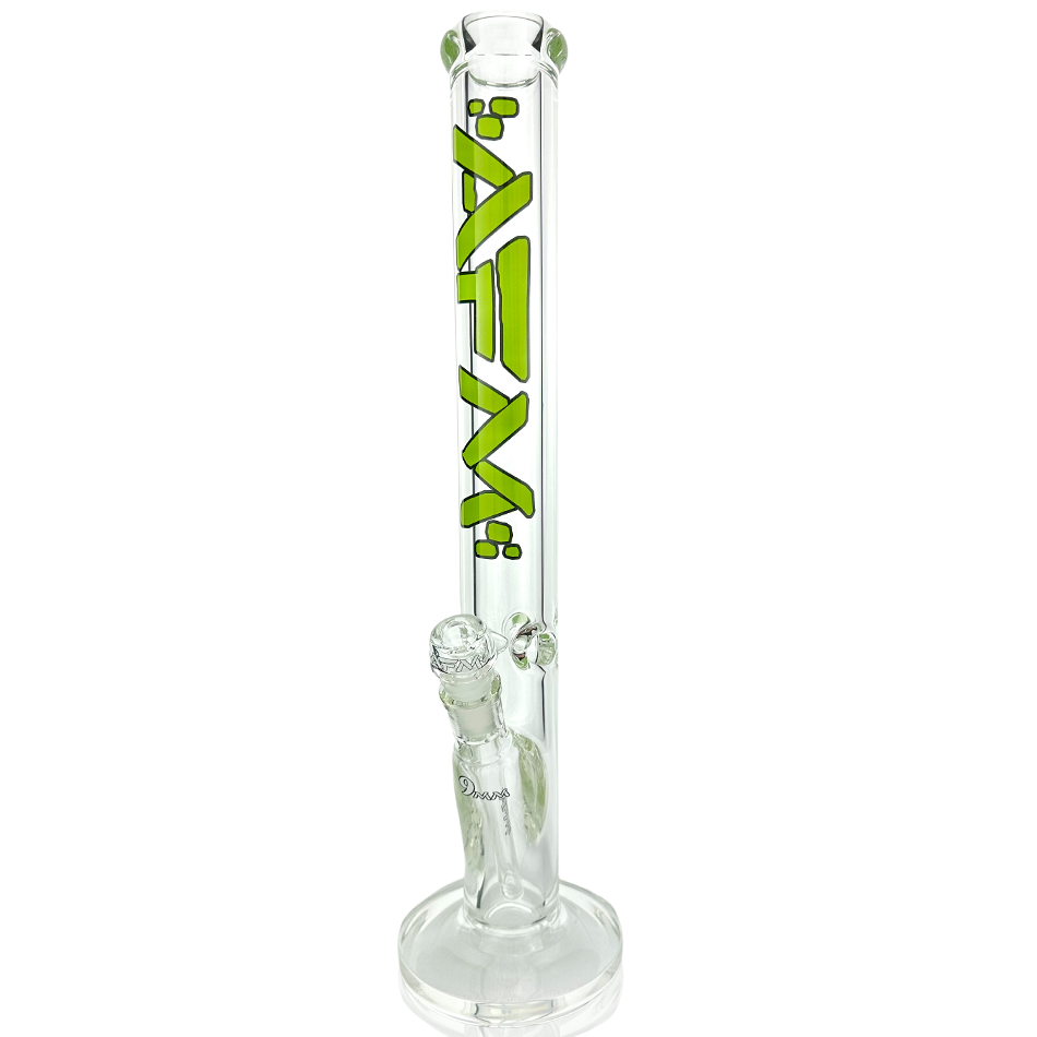 18" Lightbeam Clear Glass 9mm Straight Tube Bong - view 2