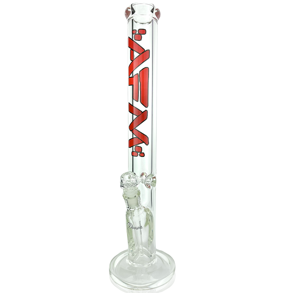 18" Lightbeam Clear Glass 9mm Straight Tube Bong - view 3