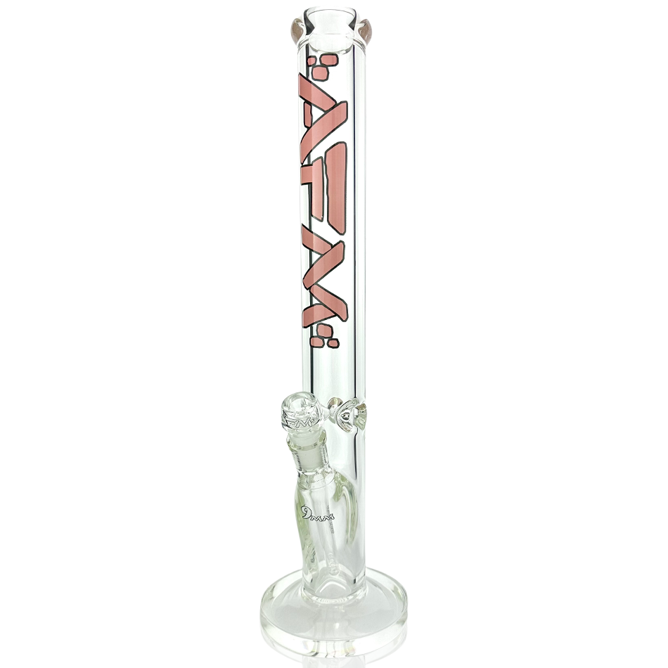 18" Lightbeam Clear Glass 9mm Straight Tube Bong - view 5