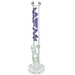 18" Lightbeam Clear Glass 9mm Straight Tube Bong - view 4