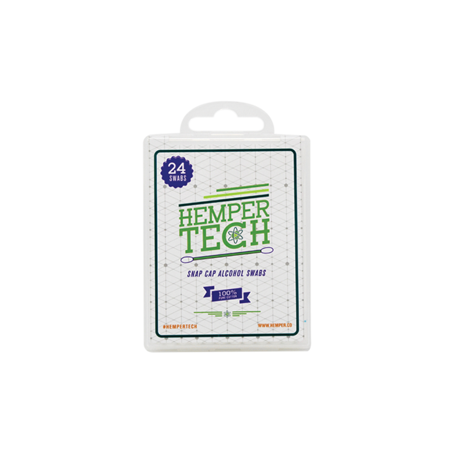 HEMPER Tech Snapcap Alcohol Swabs - East Loud