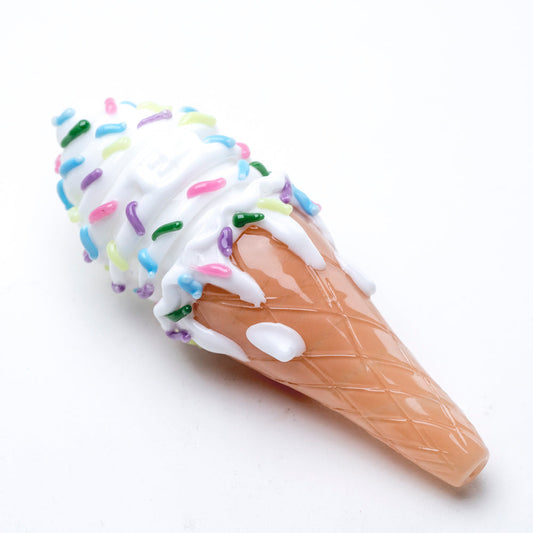 Sprinkles Ice Cream Cone Dry Pipe - East Loud