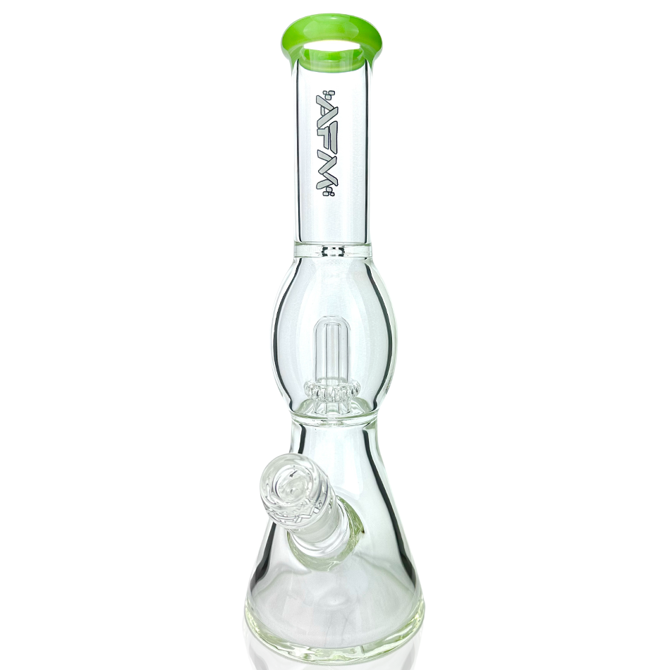 12" UFO Color Lip Glass Beaker Bong - East Loud