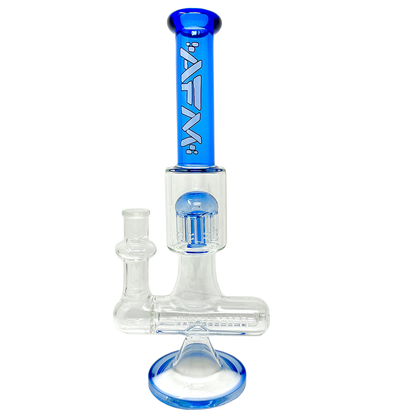 12" Sidewinder Inline Perc Glass Bong