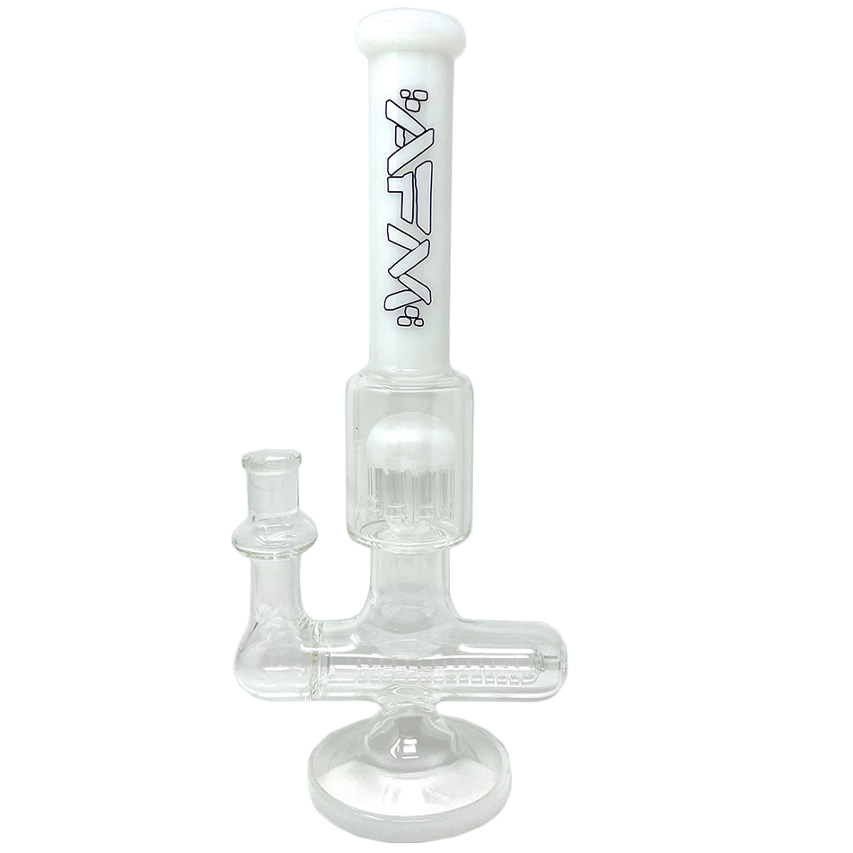 12" Sidewinder Inline Perc Glass Bong