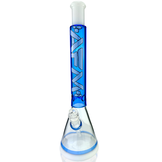 18" Quasar Color Beaker Bong - Ink Blue - East Loud