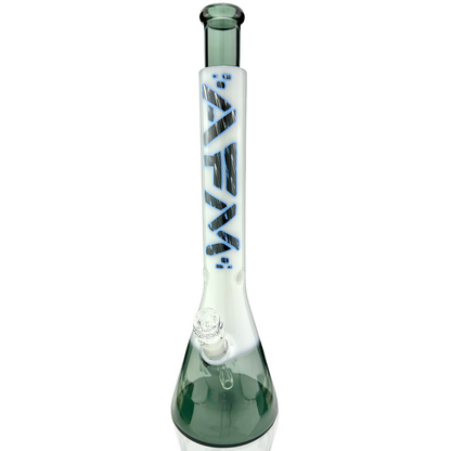 18" Licorice Quasar Glass Beaker Bong Bundle - East Loud
