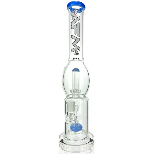 16" Double Circle Shower-head Perc Glass Beaker Bong - East Loud