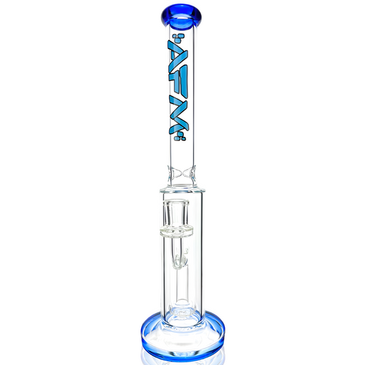 14" Snipe Shower-head Glass Straight Tube Bong - East Loud