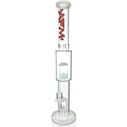18" Daisy Double Perc Straight Tube Bong - view 4