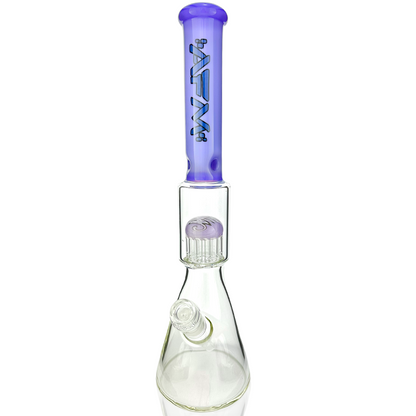 18" Reversal Sleeve Glass Tree Perc Beaker Bong - East Loud