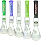 18" Reversal Sleeve Glass Tree Perc Beaker Bong - view 7