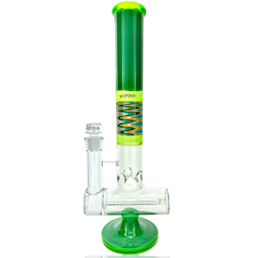17" Reversal Inline Perc Glass Beaker Bong - East Loud