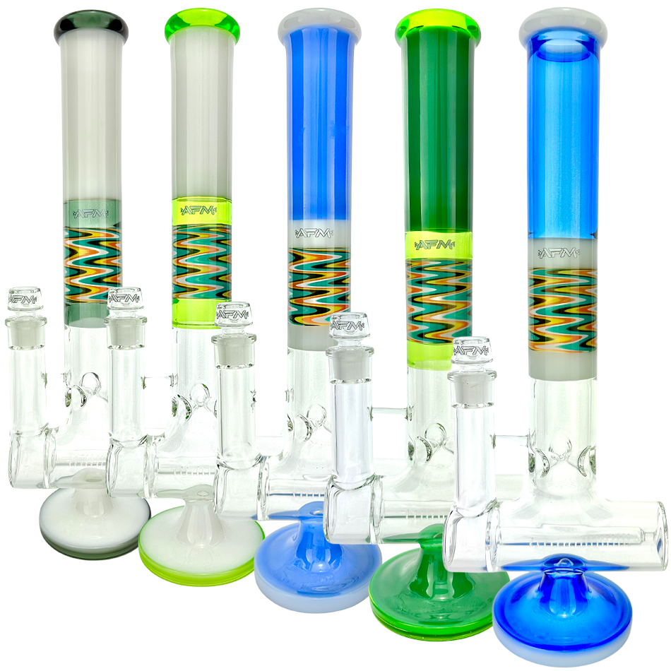 17" Reversal Inline Perc Glass Beaker Bong