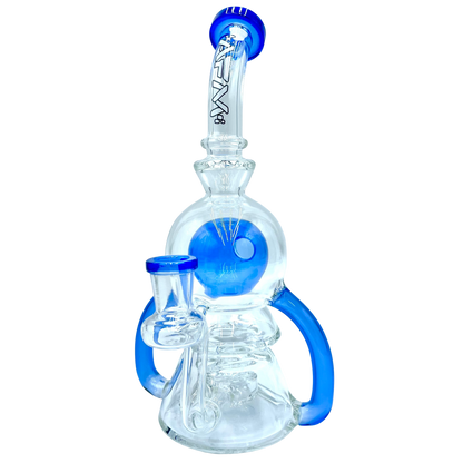 9" Double Pump Recycler Dab Rig