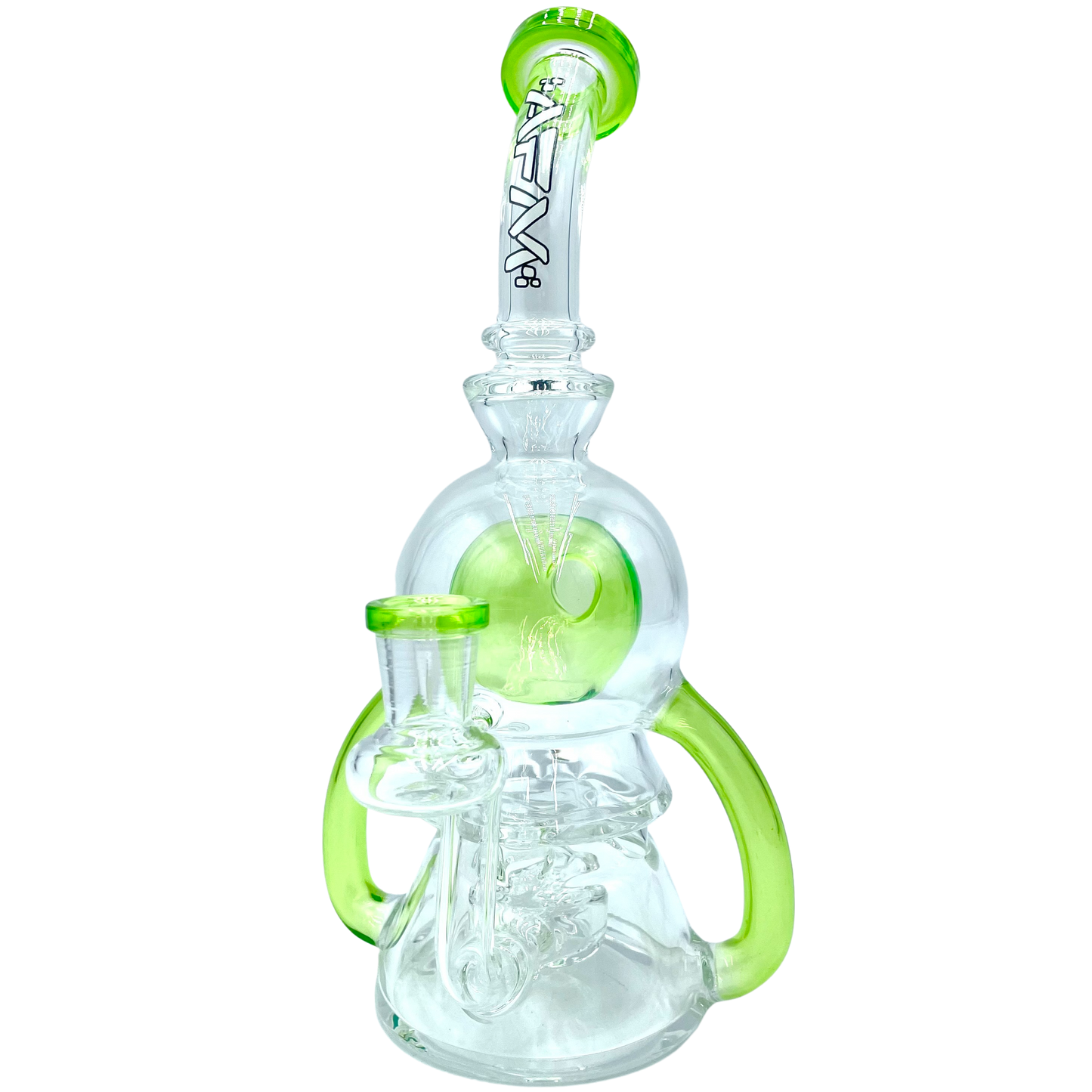 9" Double Pump Recycler Dab Rig
