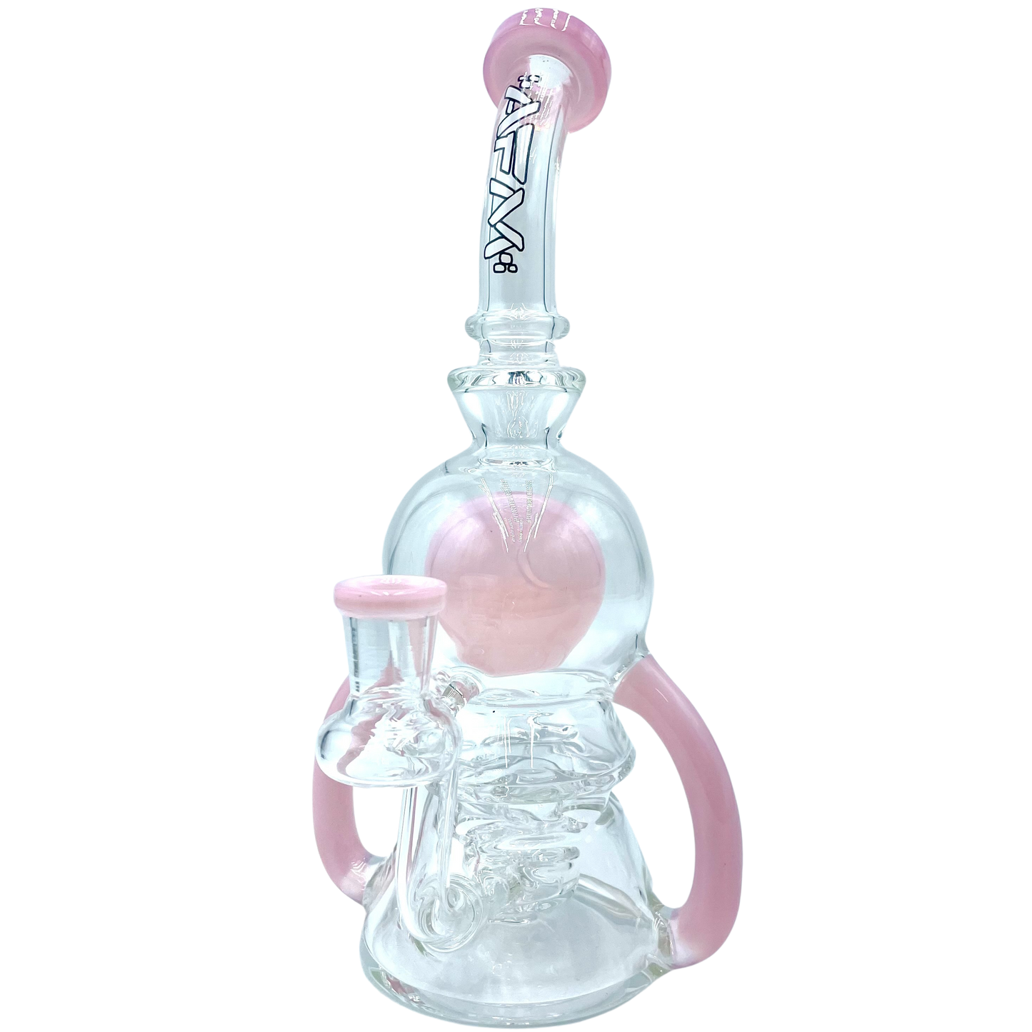 9" Double Pump Recycler Dab Rig