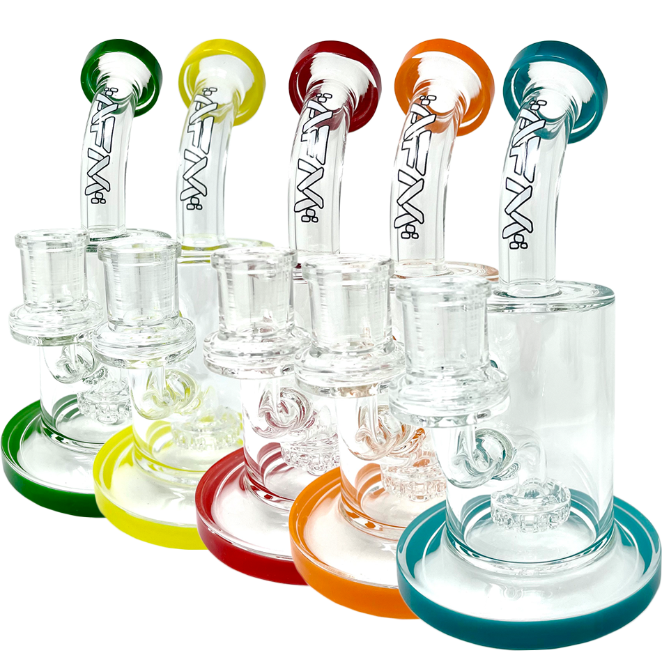 7.5" Mayflower Shower Head Glass Dab Rig