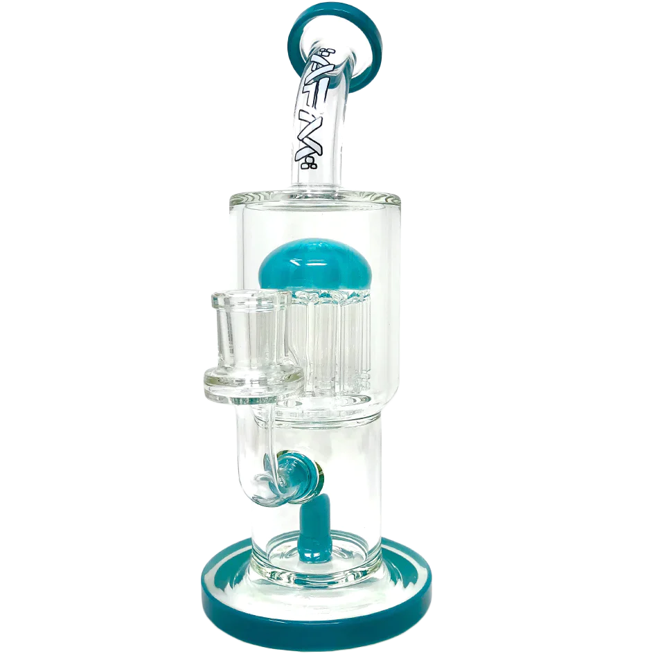 9" Groovy Tree Arm Perc Dab Rig