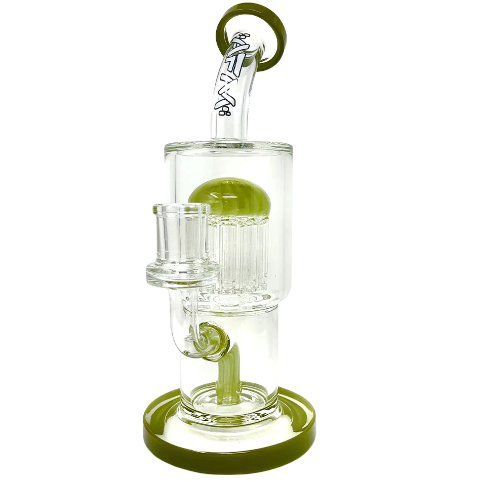 9" Groovy Tree Arm Perc Dab Rig