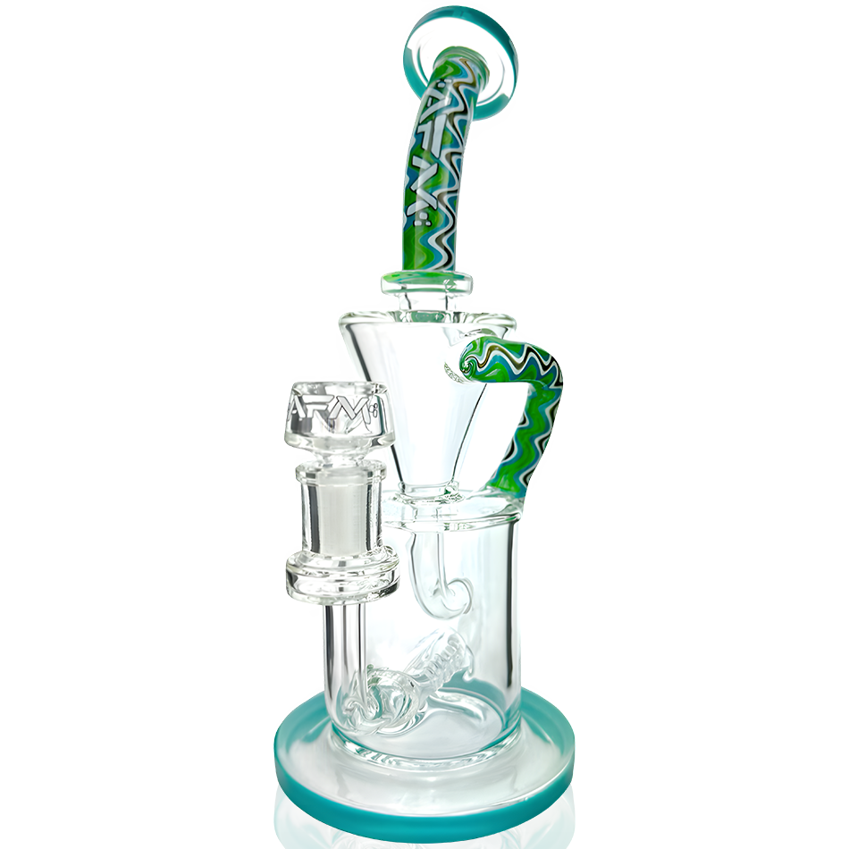10" Drain Recycler Reversal Inline Dab Rig - view 3