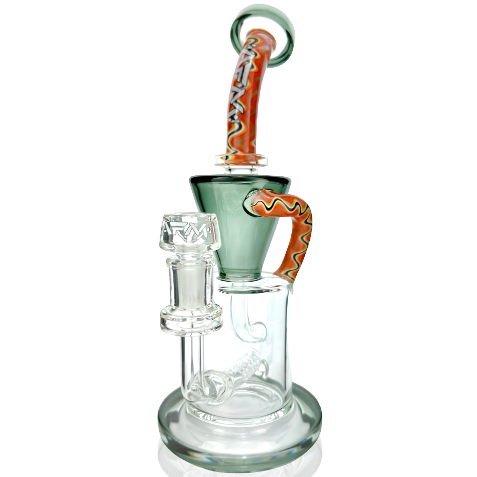 10" Drain Recycler Reversal Inline Dab Rig - view 4