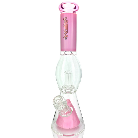 13" UFO Pyramid Color Glass Beaker Bong - East Loud