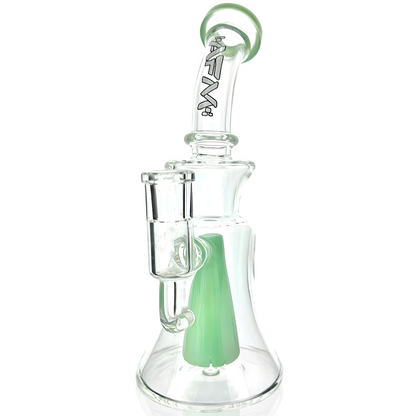 9" Pyramid Perc Glass Dab Rig
