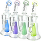 9" Pyramid Perc Glass Dab Rig