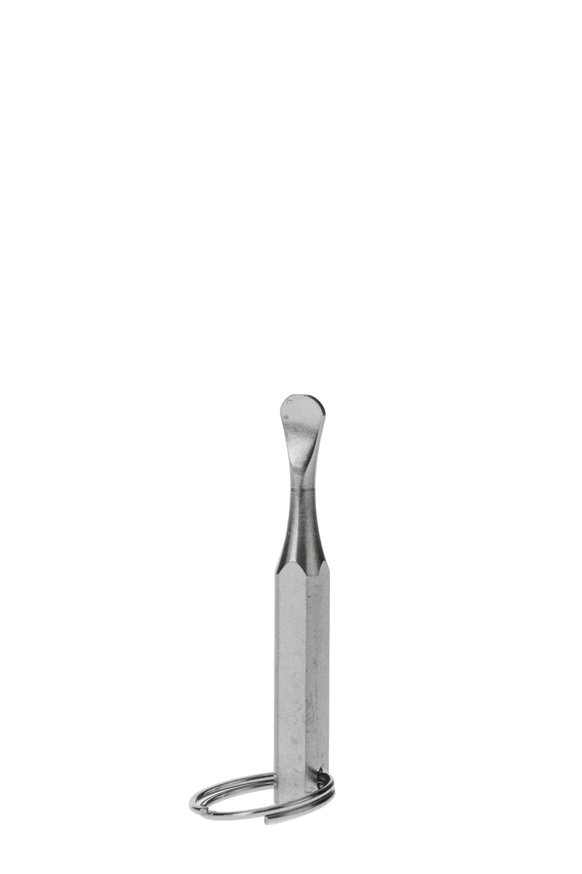 1.75" Titanium Key Chain Dabber w/ Square Body - view 2