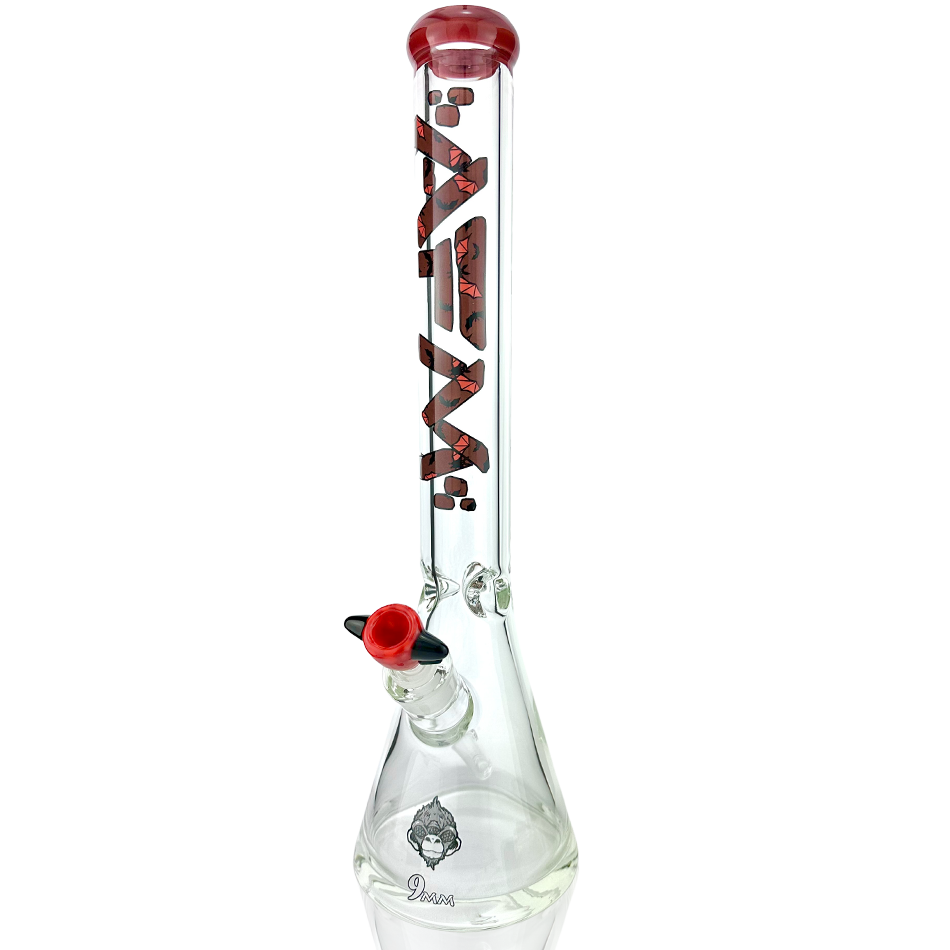 18" Vampire 9mm Glass Beaker Bong Set
