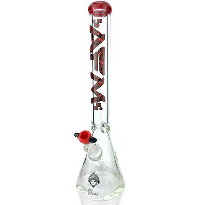 18" Vampire 9mm Glass Beaker Bong Set