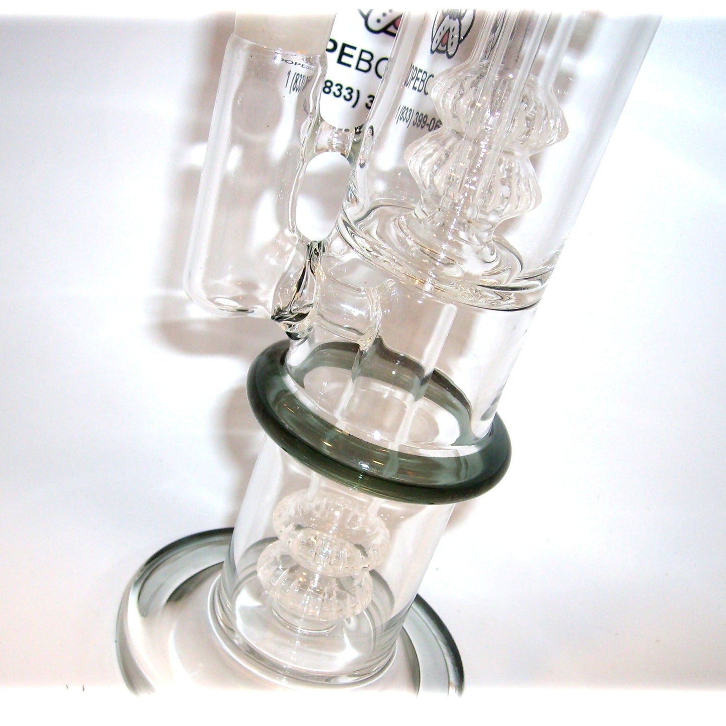 14" SUPER Bong - Four Showerhead Percs, Ice Pinch & More - view 6