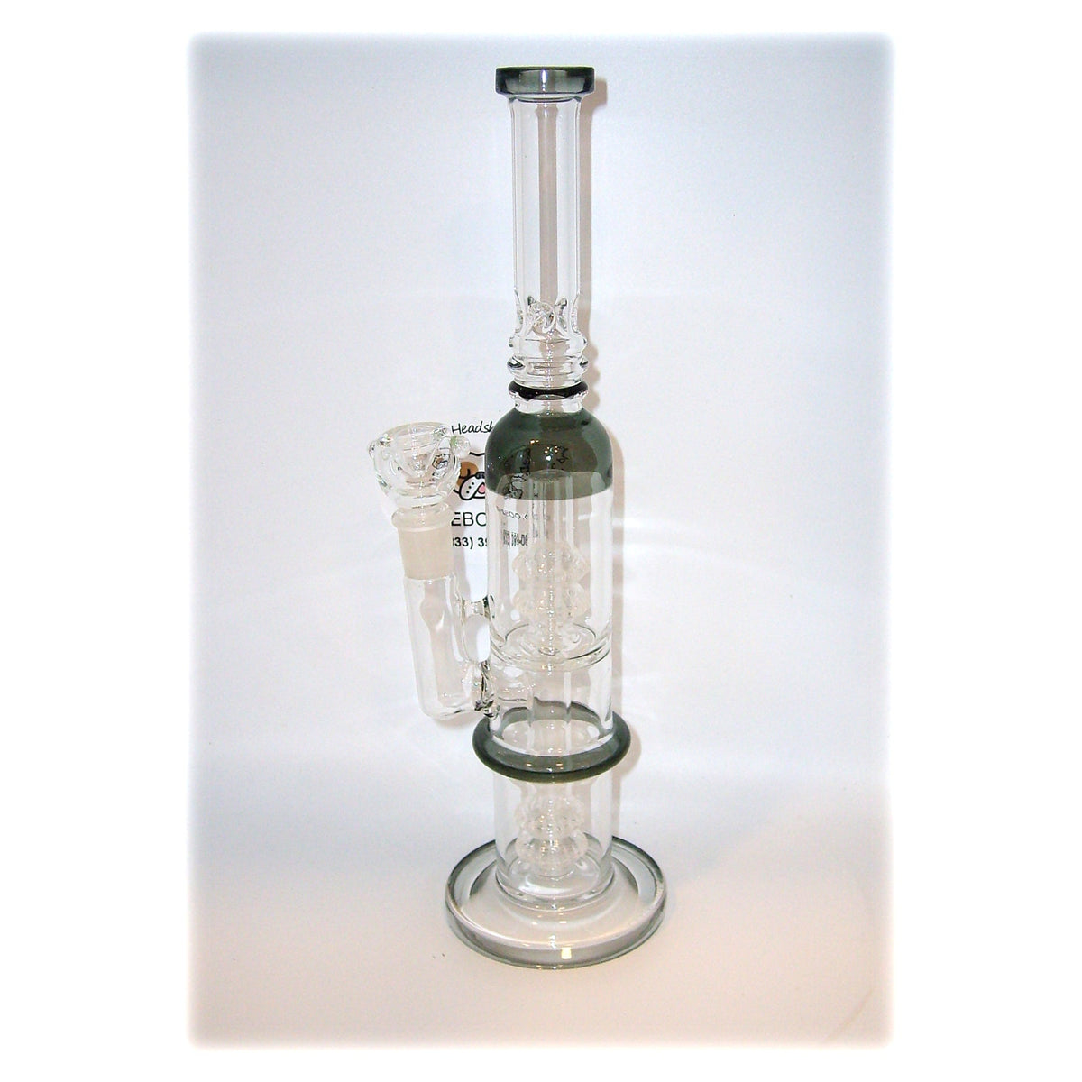 14" SUPER Bong - Four Showerhead Percs, Ice Pinch & More - view 4