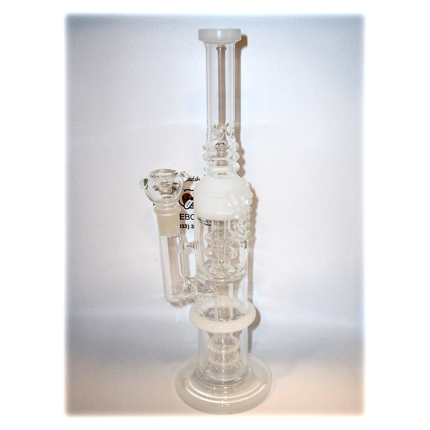 14" SUPER Bong - Four Showerhead Percs, Ice Pinch & More - view 7