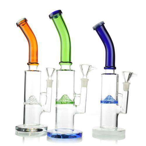 12 Inch Bong w/ Honeycomb Perc - East Loud