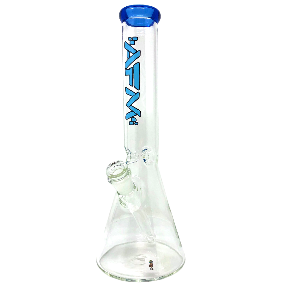 The Colored Lip Buddah Beaker Bong - 12"