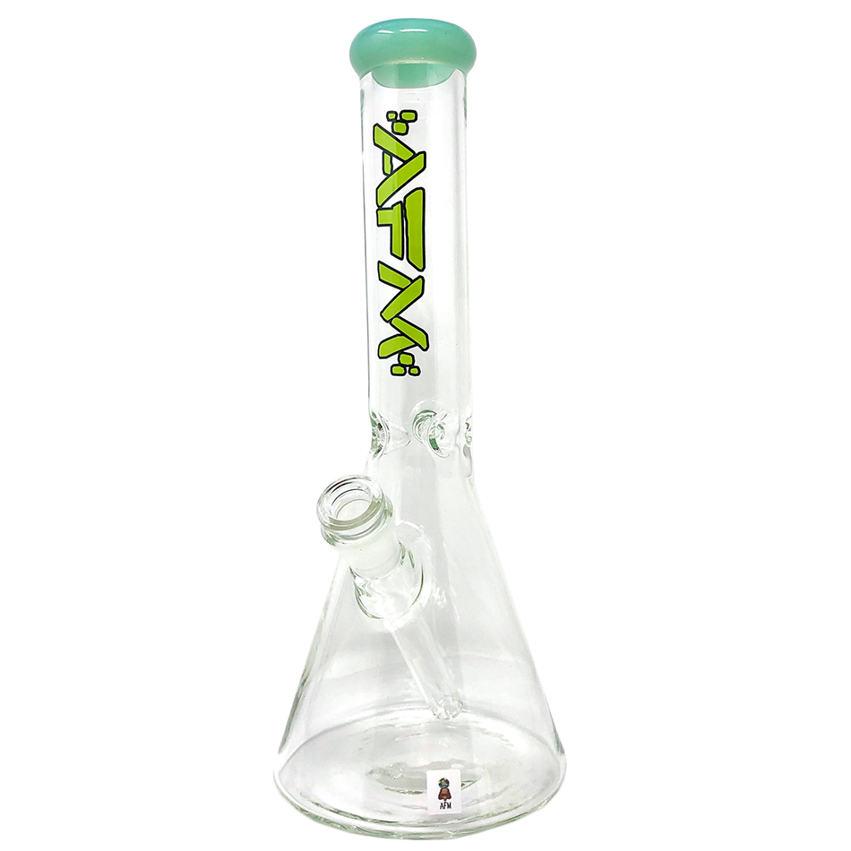 The Colored Lip Buddah Beaker Bong - 12"