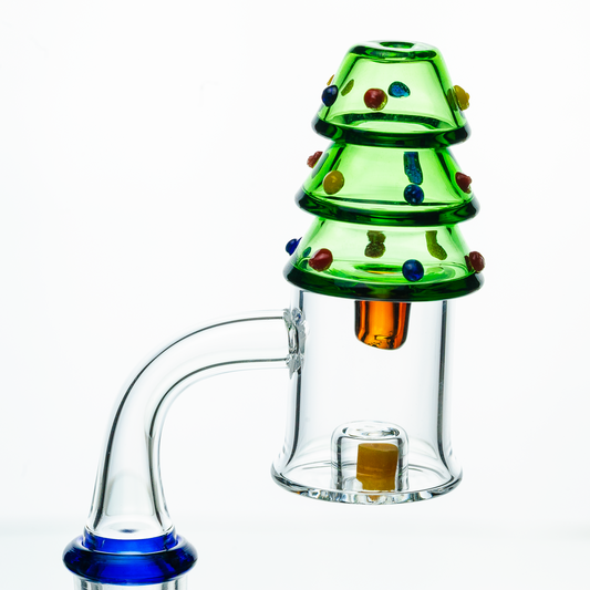 Christmas Tree Glass Carb Cap - East Loud