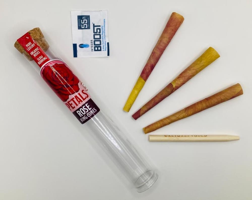 Coral Rose Petal King Cones (3-pack) - East Loud