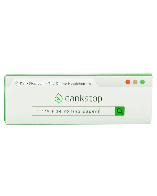 1-1/4" Unbleached Rolling Papers w/ Tips - East Loud
