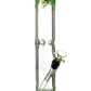 10" Straight Tube with Raked Colored Glass Accents - view 10