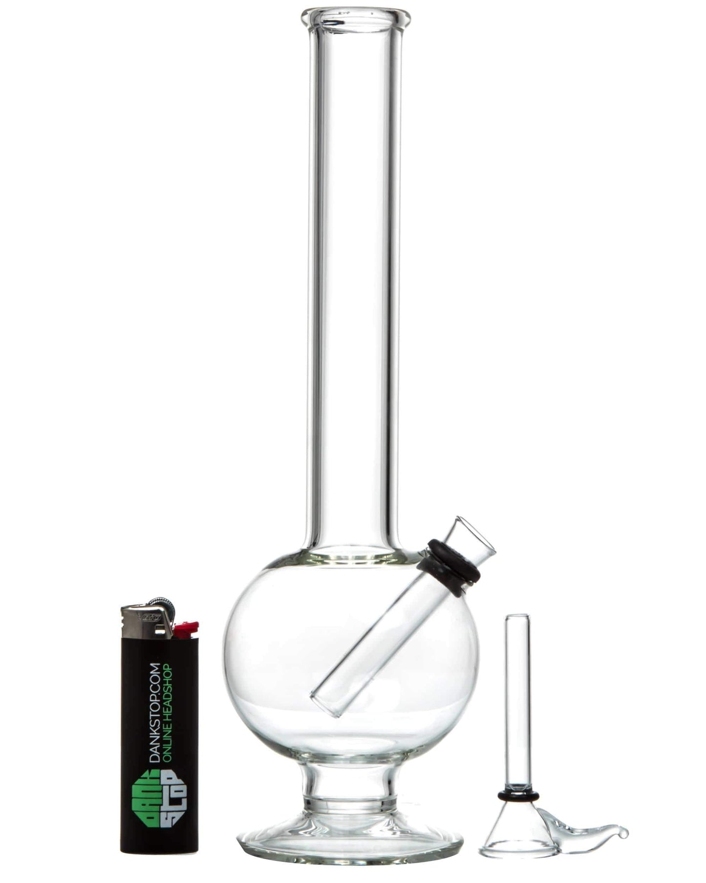 11" Glass Bubble Bong w/ Rubber Grommet