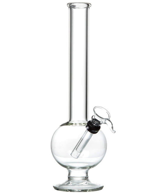 11" Glass Bubble Bong w/ Rubber Grommet - East Loud