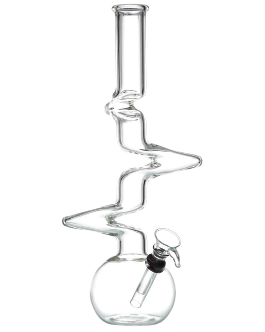 12" Zig-Zag Beaker Bong - East Loud