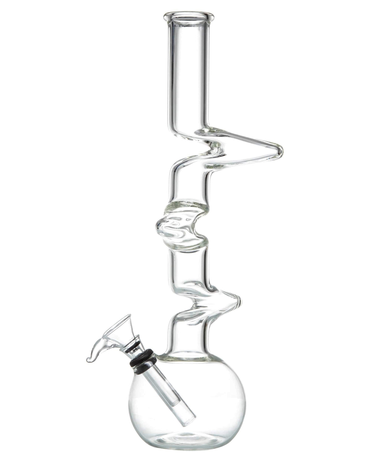 12" Zig-Zag Beaker Bong