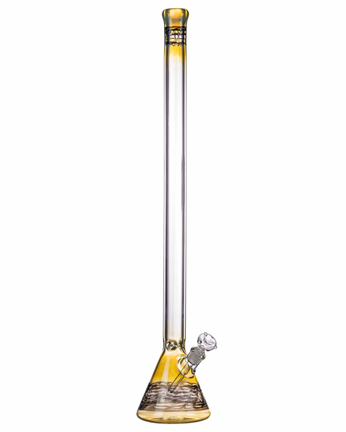 34" Super Tall Fumed Raked Beaker Bong - view 13